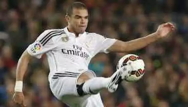 Pepe To Leave Real Madrid, Set To Move To China?